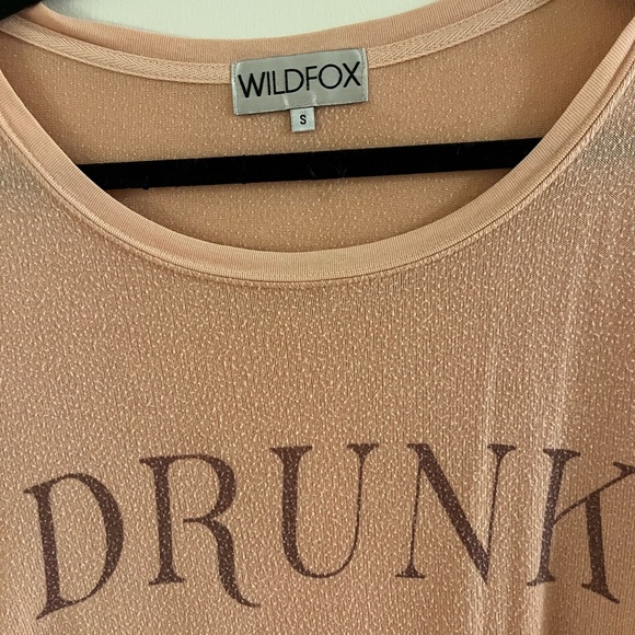 Wildfox Drunk on Love (And Margaritas) Slouchy Beach Jumper Sweater - Small - Picture 2 of 5